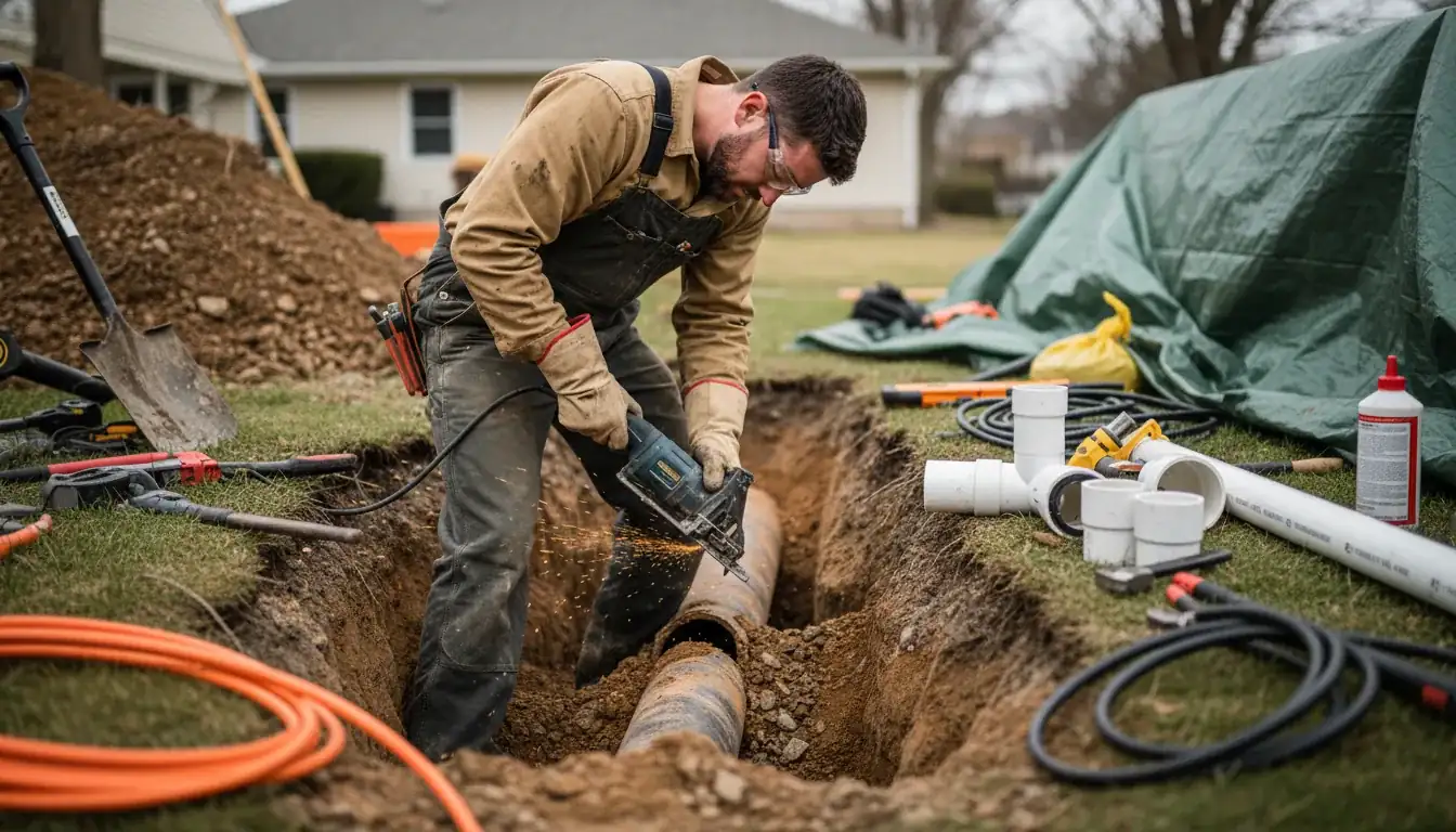 Sewer Line Repair services in Aberdeen, WA.
