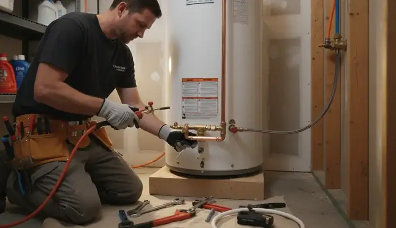 Water Heater Installation services in Alabama, NY.
