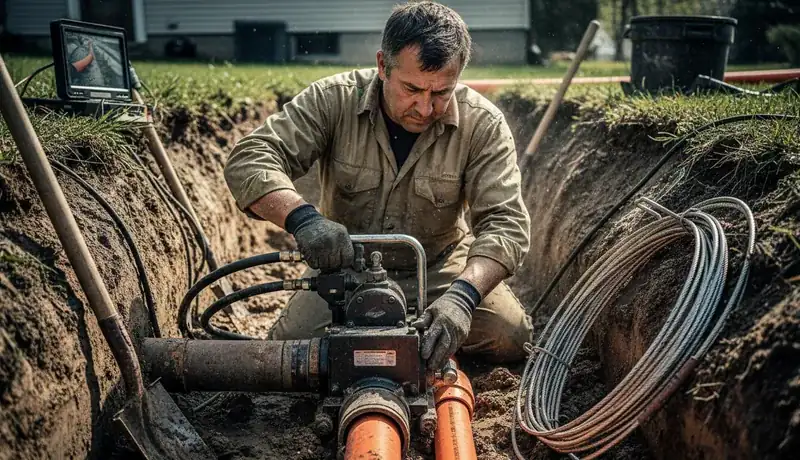 Sewer Line Repair services in Allendale, NJ.