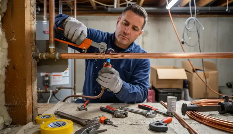 Burst Pipe Repair services in American Falls, ID.