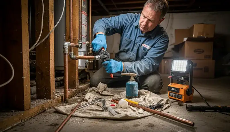 Burst Pipe Repair services in Amherst, MA.