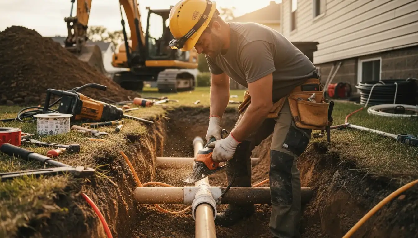 Sewer Line Replacement services in Amherst, MA.