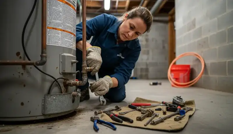 Water Heater Repair services in Angels city, CA.