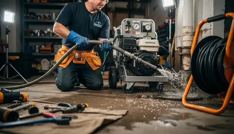 Hydro Jetting services in Arlington, WA.
