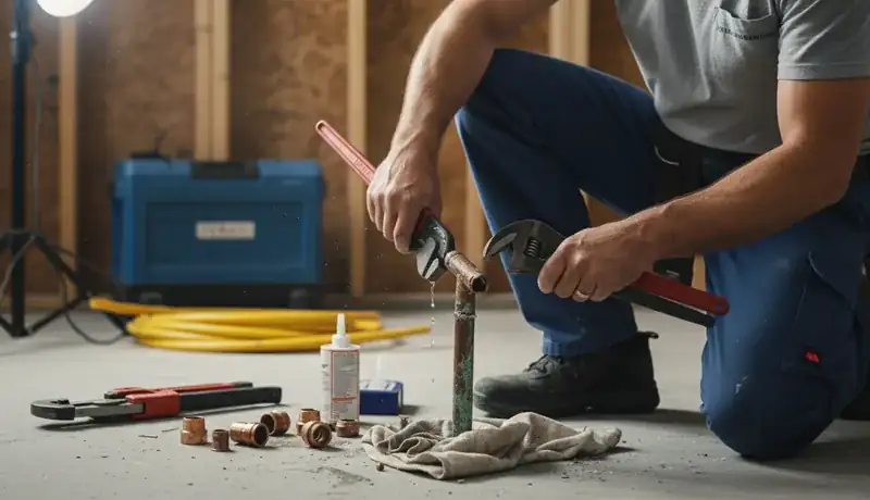 Burst Pipe Repair services in Artesia, NM.