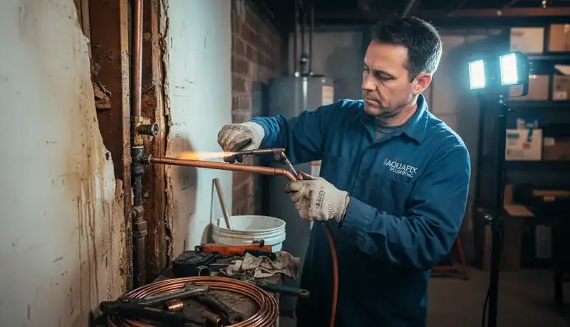 Burst Pipe Repair services in Austin, TX.