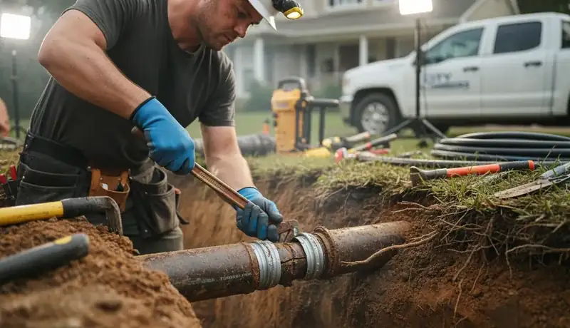 Sewer Line Repair services in Baldwyn, MS.