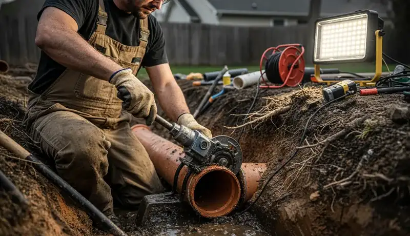 Sewer Line Repair services in Barberton, OH.
