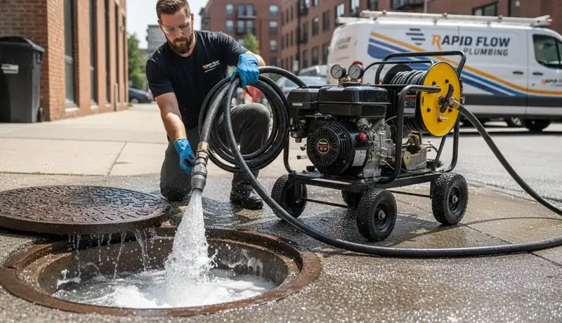 Hydro Jetting services in Barton, VT.