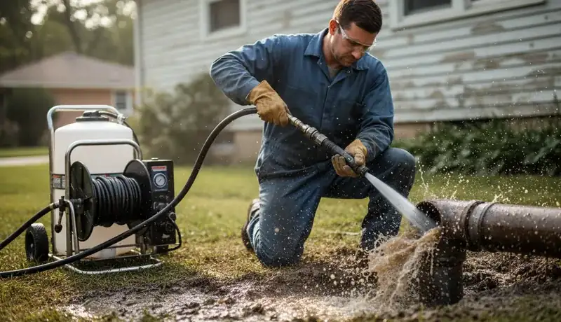 Hydro Jetting services in Bedford, NH.