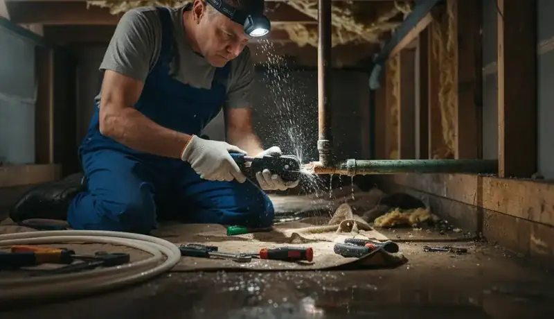Burst Pipe Repair services in Bella Vista, CA.