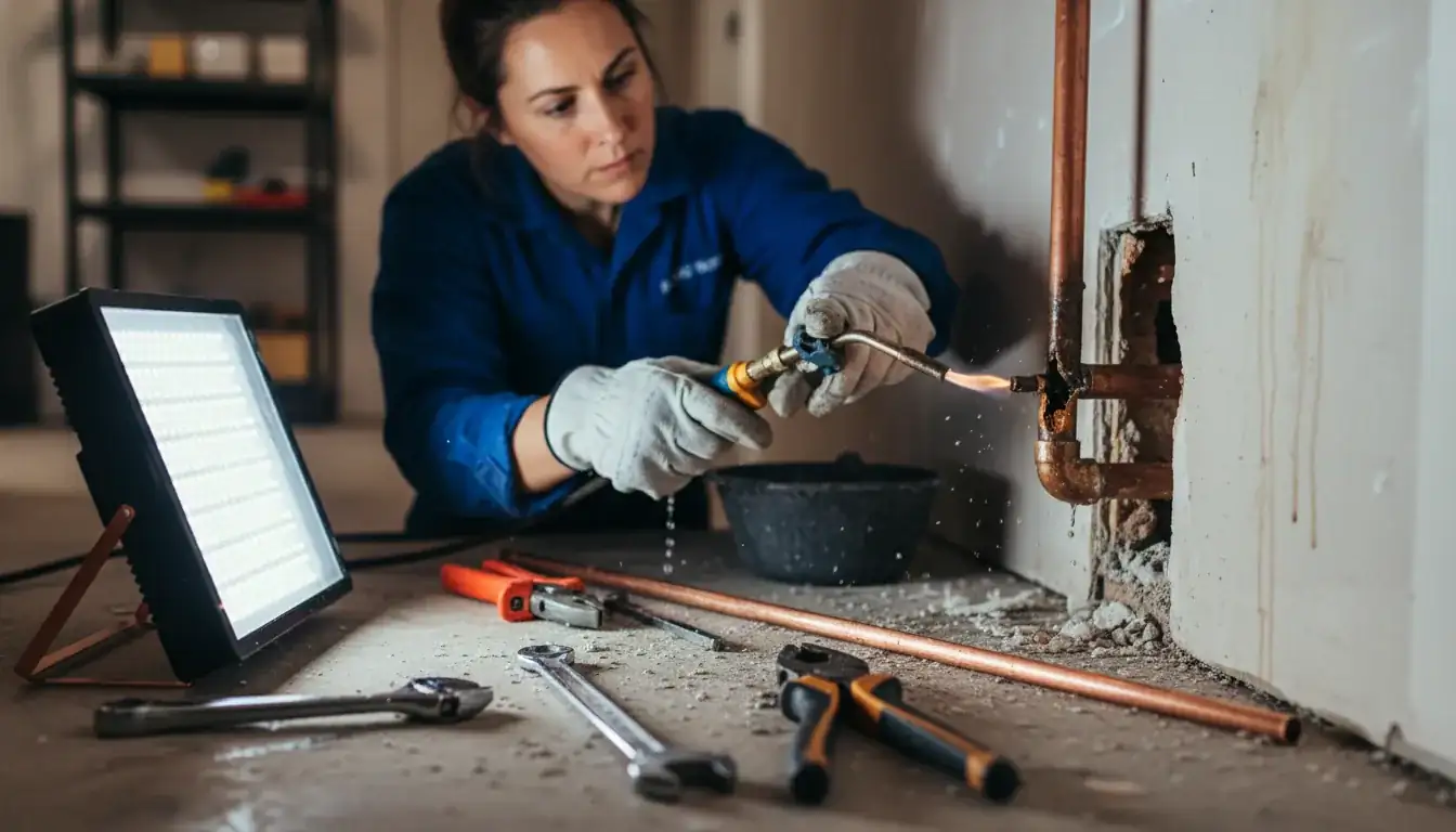 Burst Pipe Repair services in Bellingham, WA.