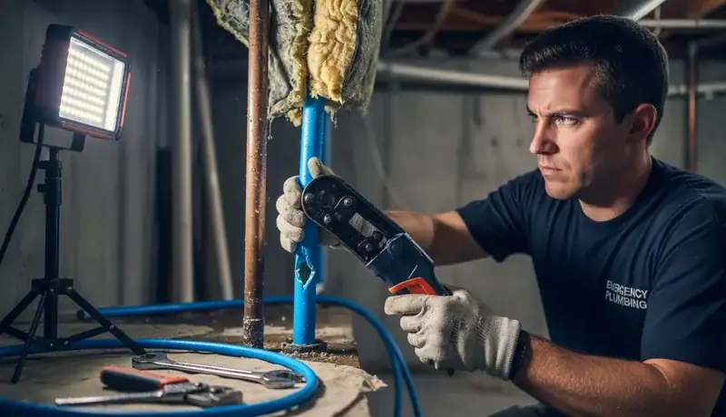 Burst Pipe Repair services in Bend, OR.