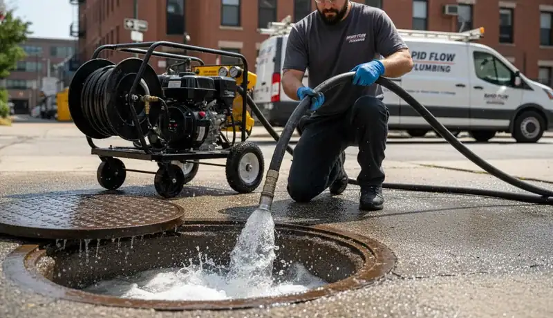 Hydro Jetting services in Bethesda, MD.