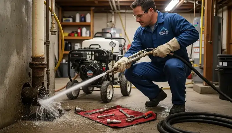 Hydro Jetting services in Big Bear City, CA.