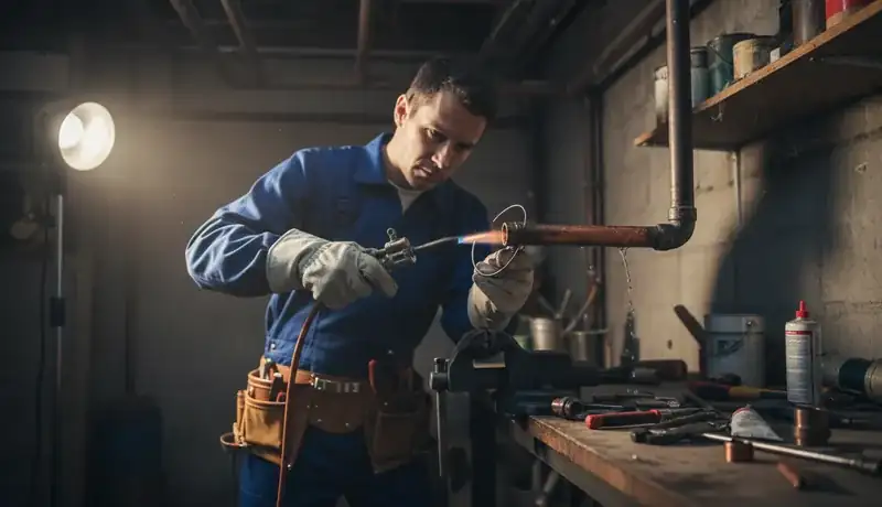 Burst Pipe Repair services in Billings, MT.