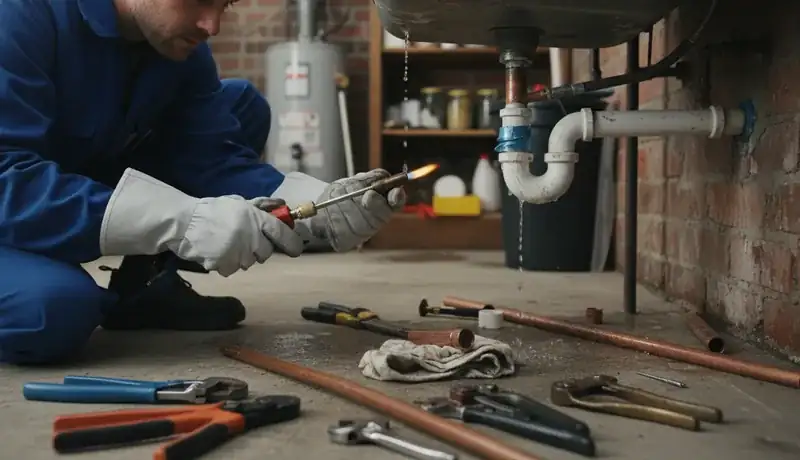 Burst Pipe Repair services in Branson, MO.