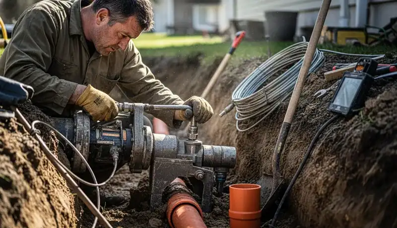 Sewer Line Repair services in Brick, NJ.