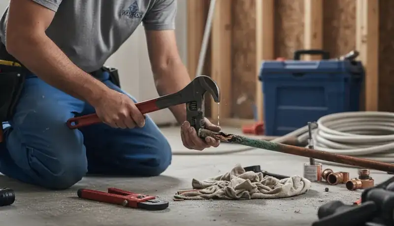 Burst Pipe Repair services in Bridgewater, NJ.