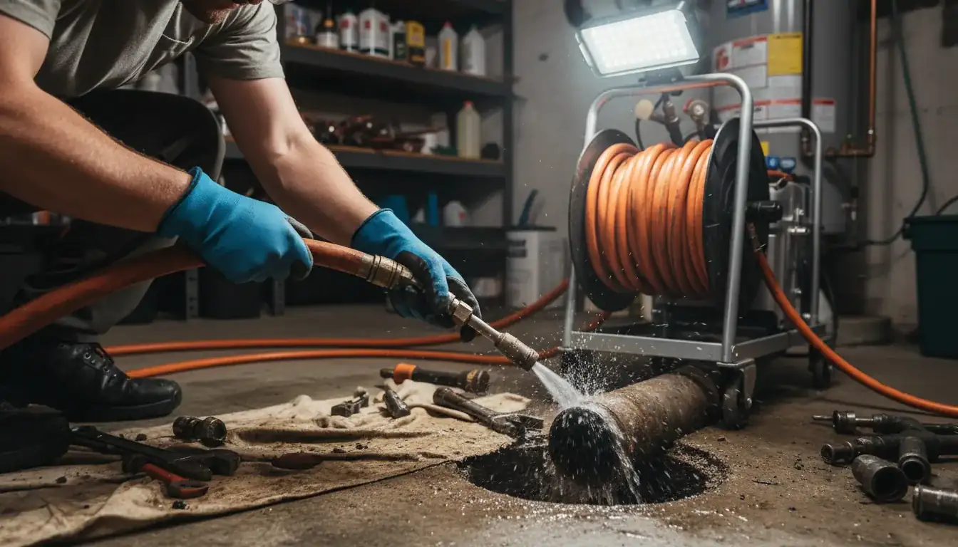 Hydro Jetting services in Broadmoor, CA.