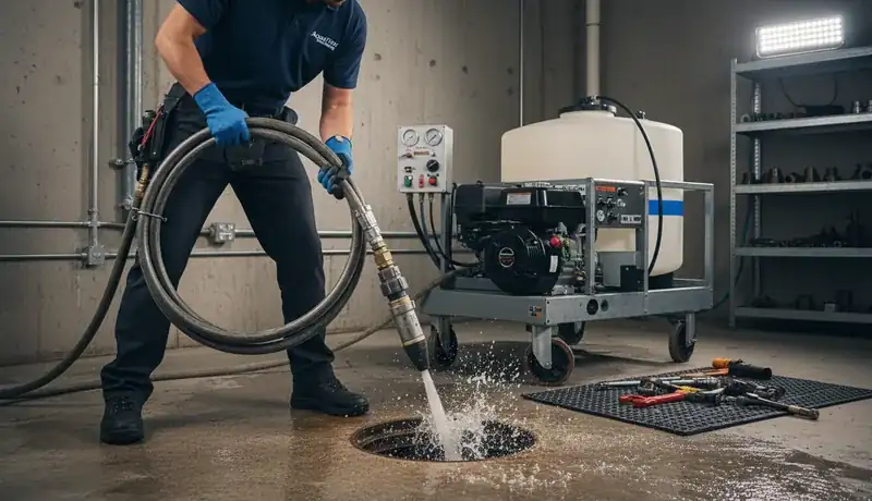 Hydro Jetting services in Brookside, DE.