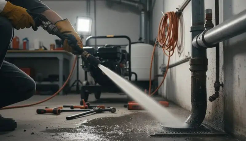 Hydro Jetting services in Burbank, CA.