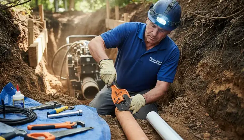 Sewer Line Repair services in Burke, VA.