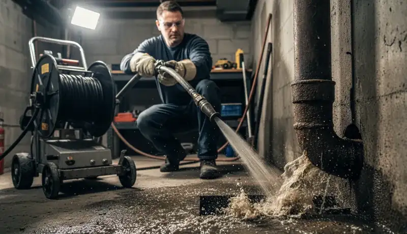 Hydro Jetting services in Burlington, IA.