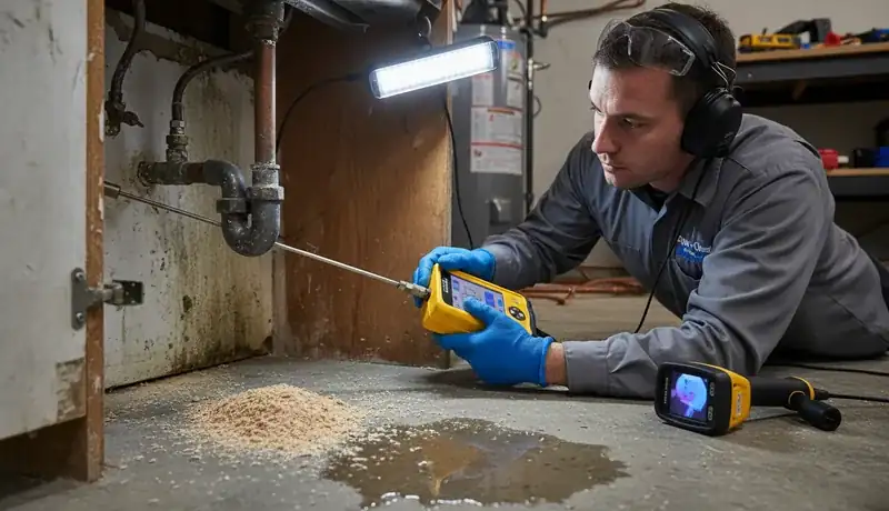 Leak Detection services in Burlington, VT.