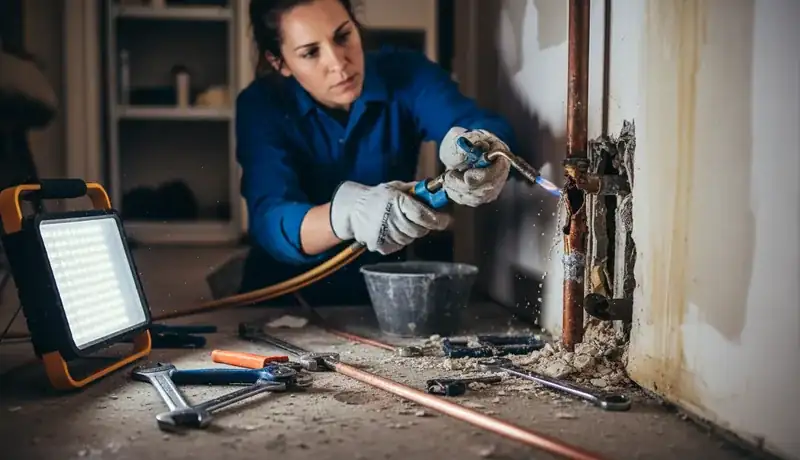 Burst Pipe Repair services in Burnsville, MN.