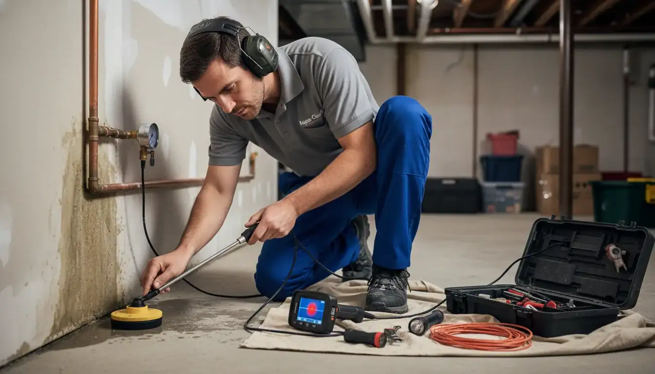 Leak Detection services in Cambridge, MD.