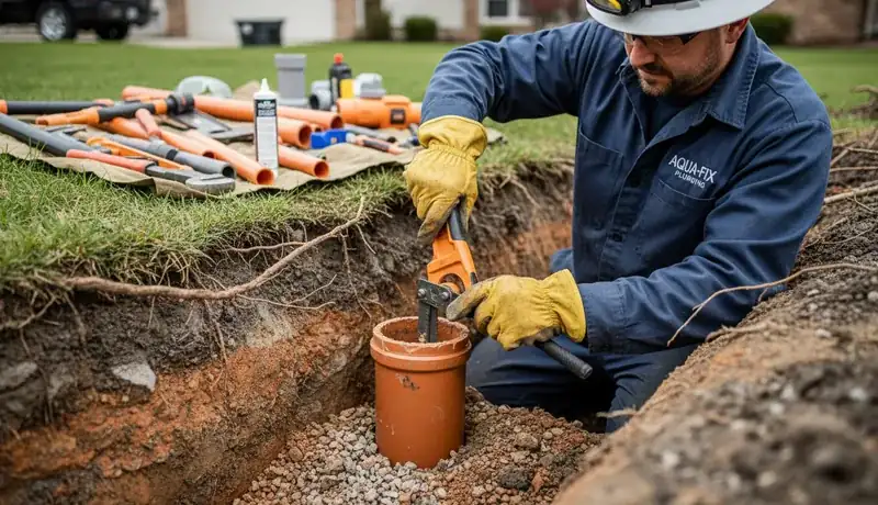 Sewer Line Repair services in Carbondale, IL.