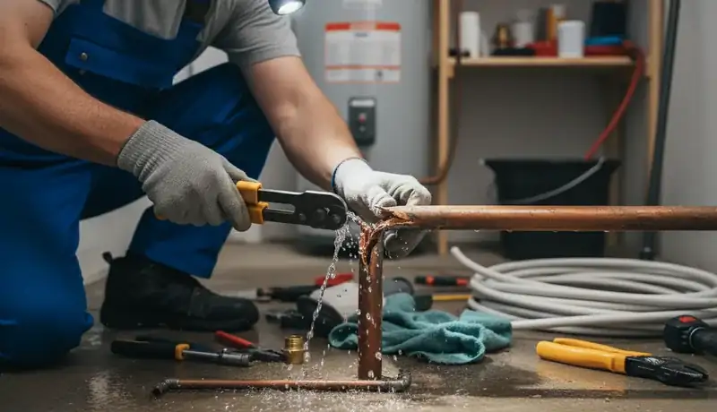 Burst Pipe Repair services in Cherry Valley, CA.