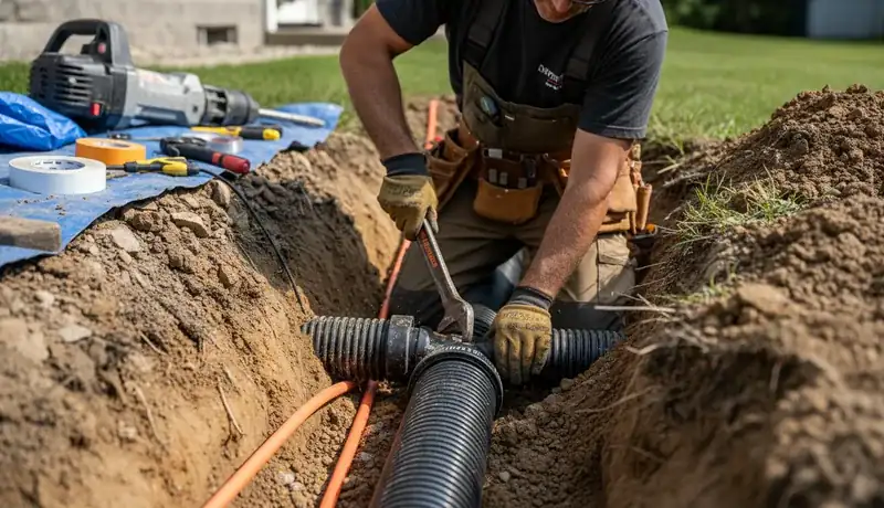Sewer Line Replacement services in Chester, VA.