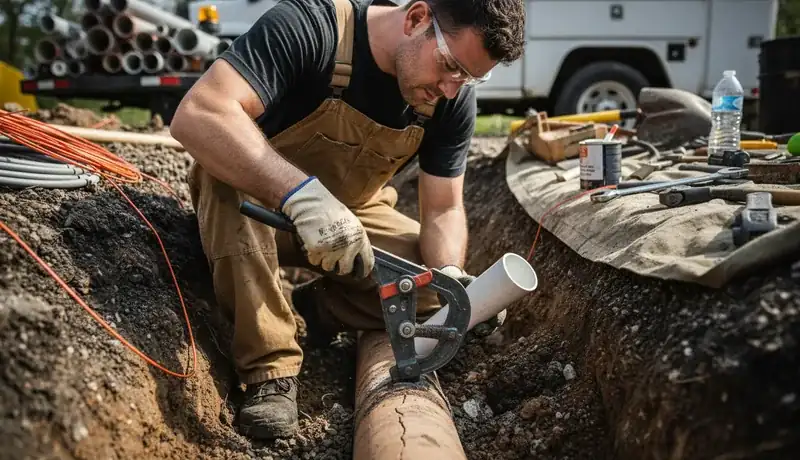 Sewer Line Repair services in Chesterfield, MO.