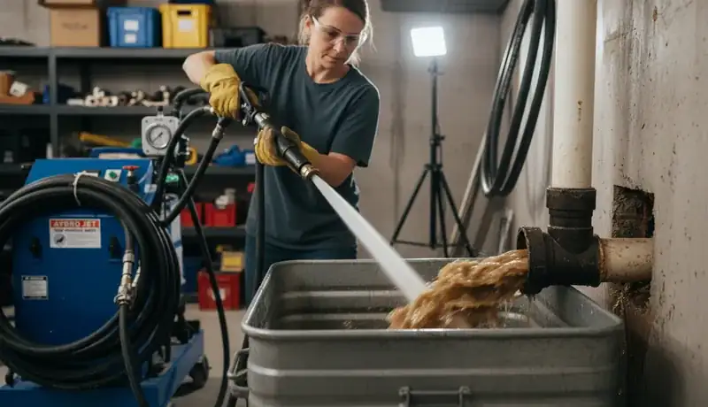 Hydro Jetting services in Cinnaminson, NJ.