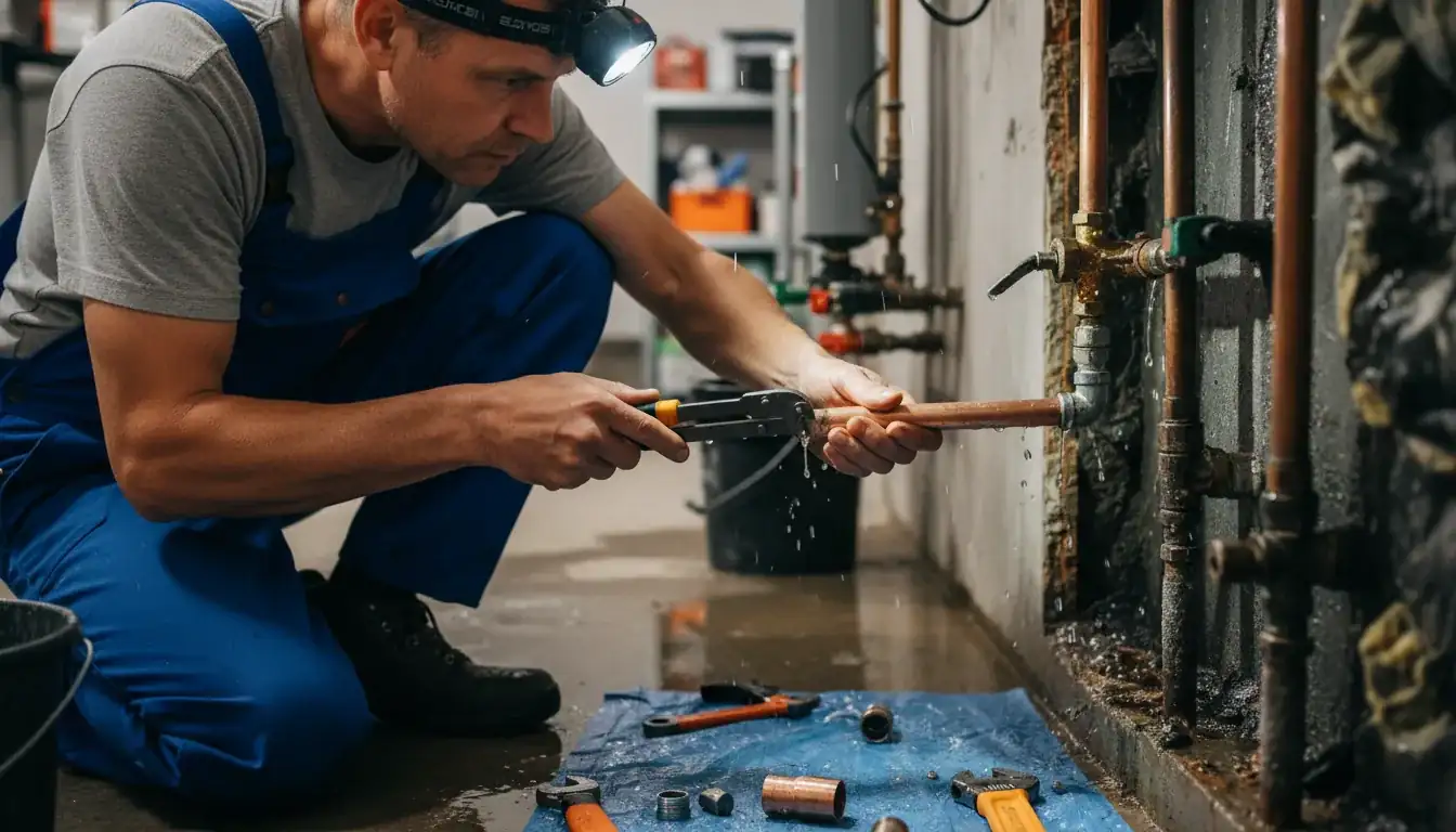 Burst Pipe Repair services in Clear Lake, IA.