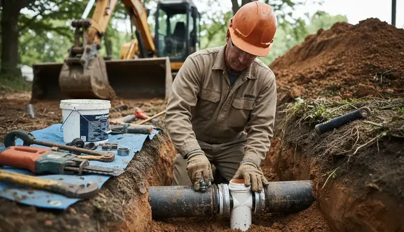 Sewer Line Repair services in Closter, NJ.