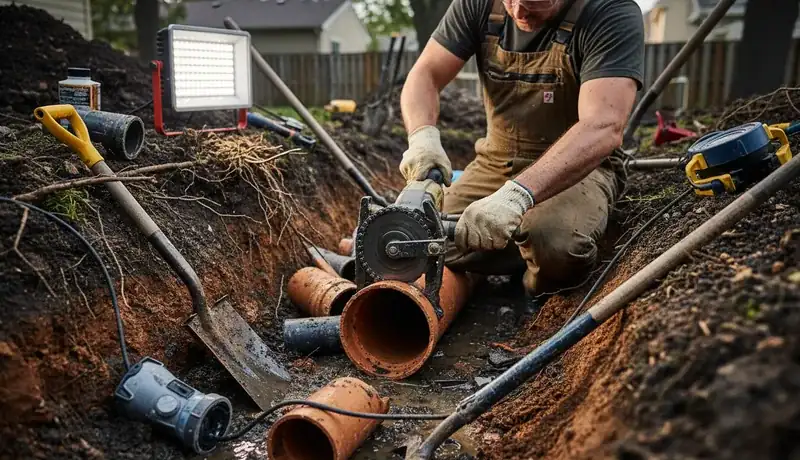Sewer Line Repair services in Colfax city, CA.