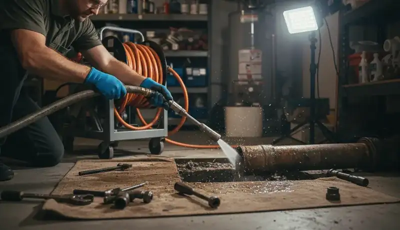 Hydro Jetting services in Collierville, CA.