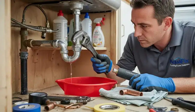 Water Leak Repair services in Collinsville, IL.