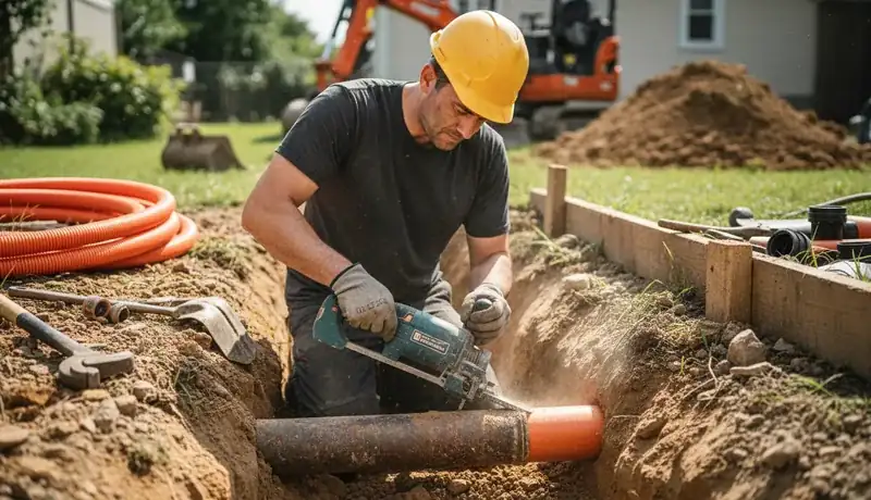 Sewer Line Replacement services in Colma town, CA.