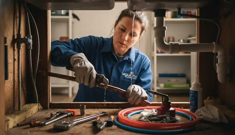 Burst Pipe Repair services in Corning city, CA.