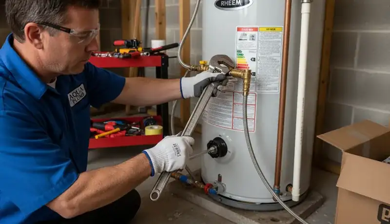 Water Heater Installation services in Corning city, CA.