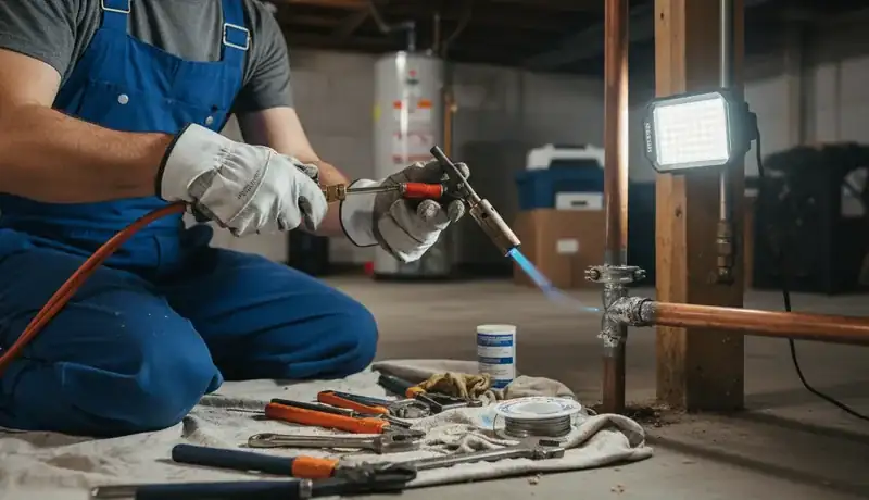 Burst Pipe Repair services in Cottonwood, CA.