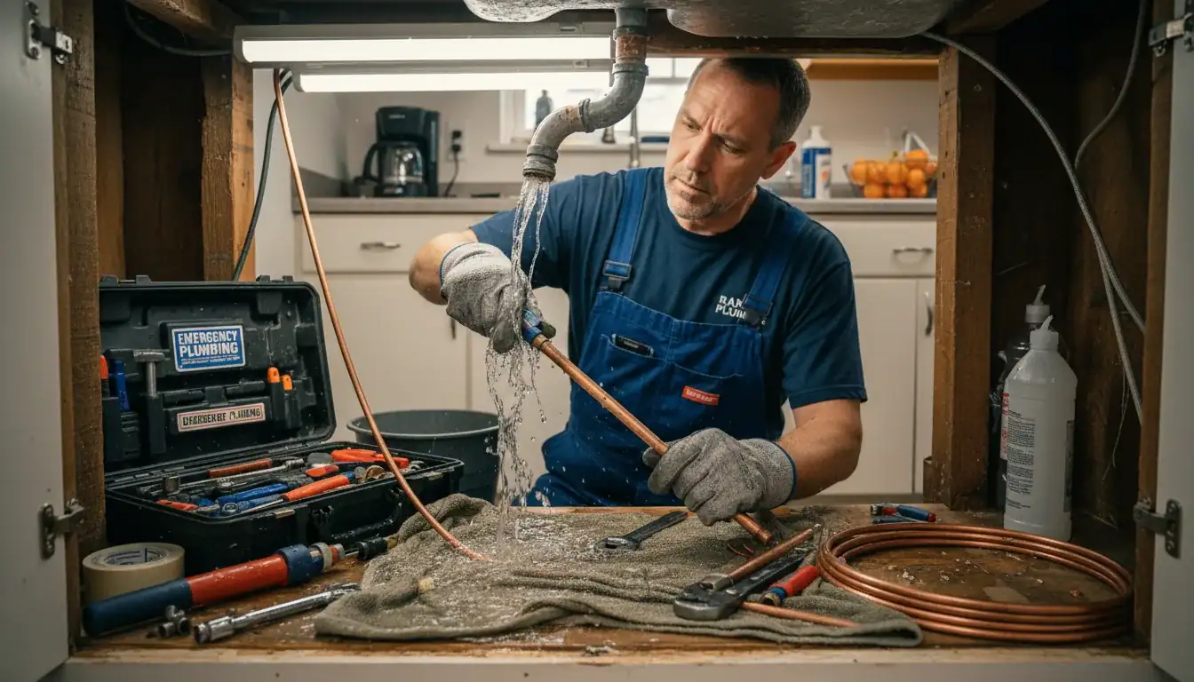 Emergency Plumbing services in Coventry, RI.