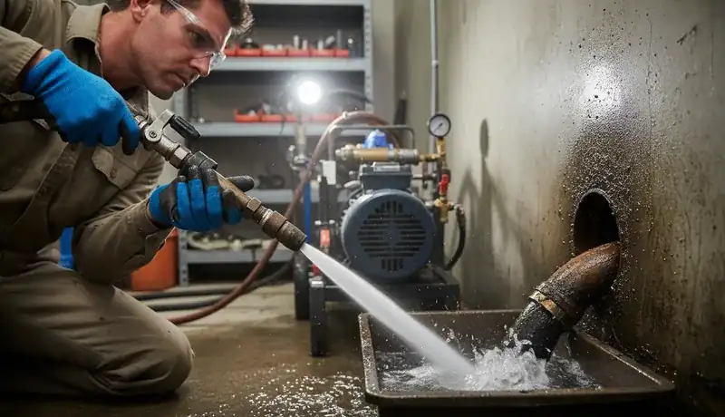 Hydro Jetting services in Covington, LA.