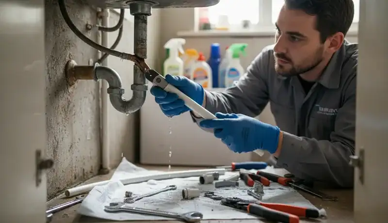 Burst Pipe Repair services in Creswell, OR.