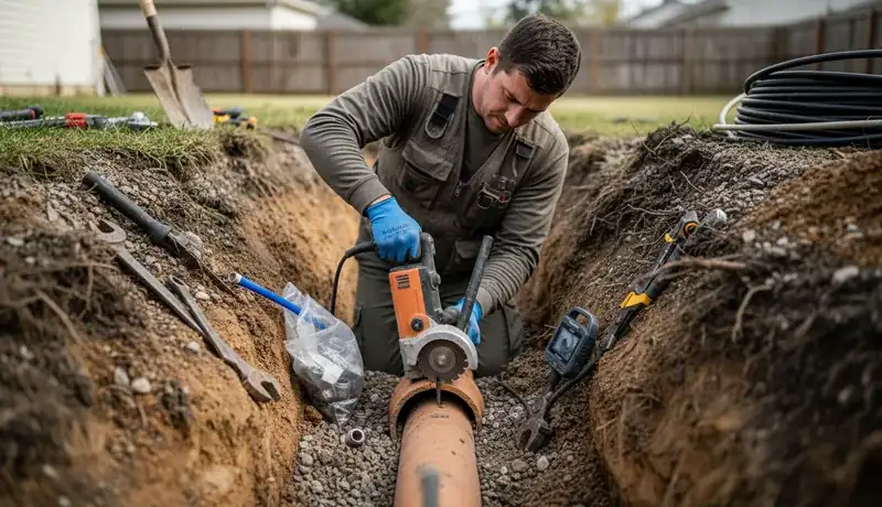 Sewer Line Repair services in Dallas, GA.