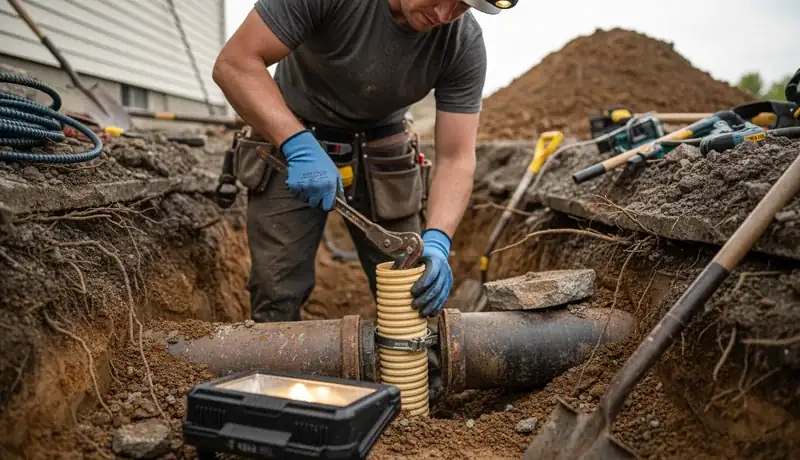 Sewer Line Repair services in De Smet, SD.